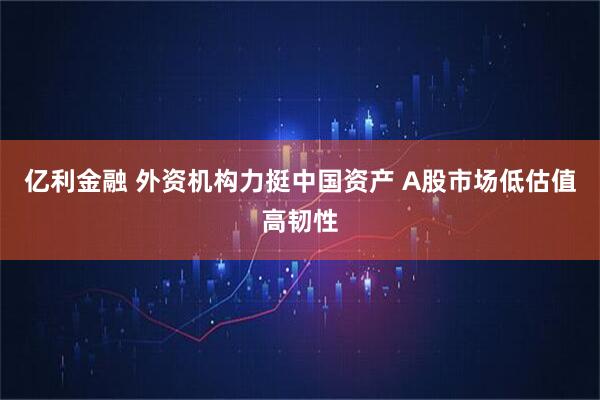 亿利金融 外资机构力挺中国资产 A股市场低估值高韧性